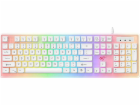 Herní klávesnice Havit KB876L RGB (bílá)