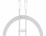 Baseus Dynamic kabel USB-C pro Lightning, 23 W, 1 m (bílý)