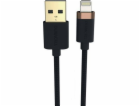 Kabel Duracell USB-C pro Lightning 2 m (černý)