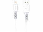 Kabel USB-Lightning Foneng X66, 20W, 3A, 1m (bílý)