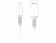 Kabel USB-Lightning Foneng X66, 20W, 3A, 1m (bílý)