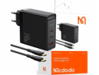 Nabíječka GaN 140W Mcdodo CH-2913, 2x USB-C, USB-A (černá)