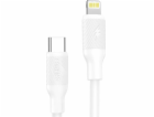 USB kabel pro Lightning Foneng X80, 27W, 1m (bílý)