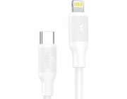 USB kabel pro Lightning Foneng X80, 27W, 1m (bílý)