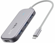 7v1 Blitzwolf BW-TH5 Rozbočovač USB-C na 3xUSB 3.0, HDMI, USB-C PD, SD, microSD