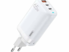 Nástěnná nabíječka Remax, RP-U55, 2x USB-C, USB, EU 65W (...