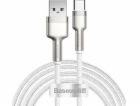 Kabel USB pro USB-C Baseus Cafule, 66 W, 2 m (bílý)