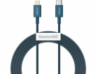 Kabel USB-C k iP, 20W, PD, 2m (modrý)