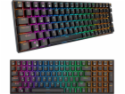 Bezdrátová mechanická klávesnice Royal Kludge RK100 RGB, ...