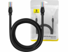 Síťový kabel Baseus Ethernet CAT5, 3 m (černý)