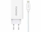 Rychlonabíječka Foneng 1x USB EU43 + kabel USB Lightning