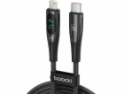 Toocki Nabíjecí kabel USB C-L, 1m, PD 27W (černý)