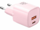 Nabíječka GaN 33W Mcdodo CH-0156 USB-C, USB-A (růžová)