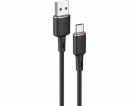 Kabel USB na USB-C Acefast C2-04 1,2 m (černý)