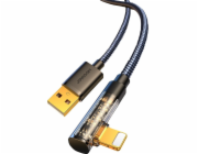 Úhlový kabel k USB-A / Lightning / 1,2 m Joyroom S-UL012A6 (černý)