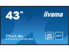 43" iiyama LH4341UHS-B2:IPS,4K UHD,500cd,repro