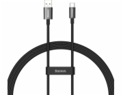 Kabel Baseus Superior Series USB-C, 65W, PD, 1 m (černý)