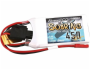 Baterie Gens ace G-Tech Soaring 450mAh 7,4V 30C 2S1P JST-SYP