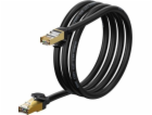 Síťový kabel Baseus Ethernet RJ45, 10 Gb/s, 10 m (černý)