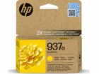 HP 937e EvoMore Yellow Original Ink Cartridge (1,650 pages)