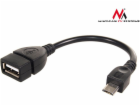 Maclean microUSB – USB adaptér černý (MCTV-696)