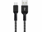 Maclean USB-A – USB-C USB kabel 1 m černý (MCE471)