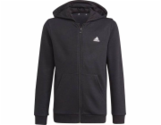 Adidas Essentials mikina s kapucí na zip Jr GN4020 černá 128