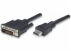 Techly HDMI - DVI-D kabel 5m černý (ICOC-HDMI-D-045)