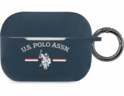 Ochranné pouzdro US Polo Assn USACAPSFGV pro AirPods Pro tmavě modré