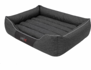 Hobbydog Comfort Bed, černá, ekologická, XXL