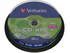 Verbatim CD-RW 700 MB 12x 10 kusů (43480)