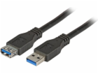 EFB USB kabel USB-A – USB-A 3 m černý (K5237.3)