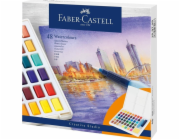 Faber-Castell CS akvarelové barvy kostky 48 barev