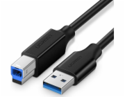 Ugreen USB-B - USB-A USB kabel 1 m černý (UGR1156BLK)