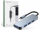 USB HUB Tech-Protect V1-HUB 1x USB-C + 2x USB-A 3.0 (9589...