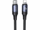 Usams USB-C – Lightning kabel 1,2 m černý (6958444973302)