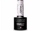 Claresa  Soak Off UV/LED Glitter hybridní lak 2 5g