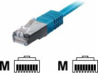 Equip Patchcord, S/FTP, Cat6, LSZH, 0,25m, modrý (605533)