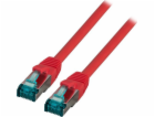 EFB  RJ45 Patchkabel S/FTP, Cat.6A, LSZH, 3m, rot