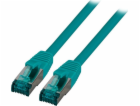 EFB  RJ45 Patchkabel S/FTP, Cat.6A, LSZH, 5m, zelená