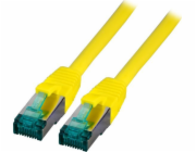 EFB  RJ45 Patchkabel S/FTP, Cat.6A, LSZH, 0,15m, gelb