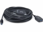  USB-A – USB-A kabel USB 10 m černý (133347)