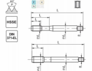 Fanar THREAD M 3 DIN-371B EL (6H) HSSE 800