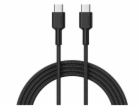 Aukey USB-C – USB-C kabel USB 0,9 m černý (CB-CD45)