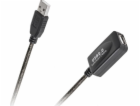 USB LP kabel USB-A – USB-A 10 m černý (KPO3888-10)