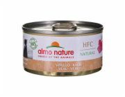 ALMO Nature HFC NATURAL telecí maso - mokré krmivo pro dospělé psy - 95 g