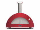 Alfa Forni Moderno 3 Pizze Wood red