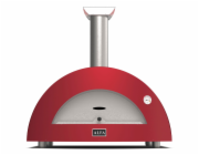 Alfa Forni Moderno 3 Pizze Wood red