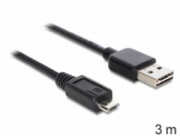 Kabel DeLOCK EASY-USB 2.0, zástrčka USB-A > zástrčka Micro-USB