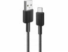 Kabel Anker 322 USB-A do USB-C 0,9m černý